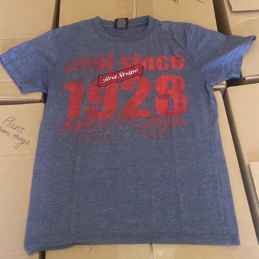 Red Stripe Tee Shirt